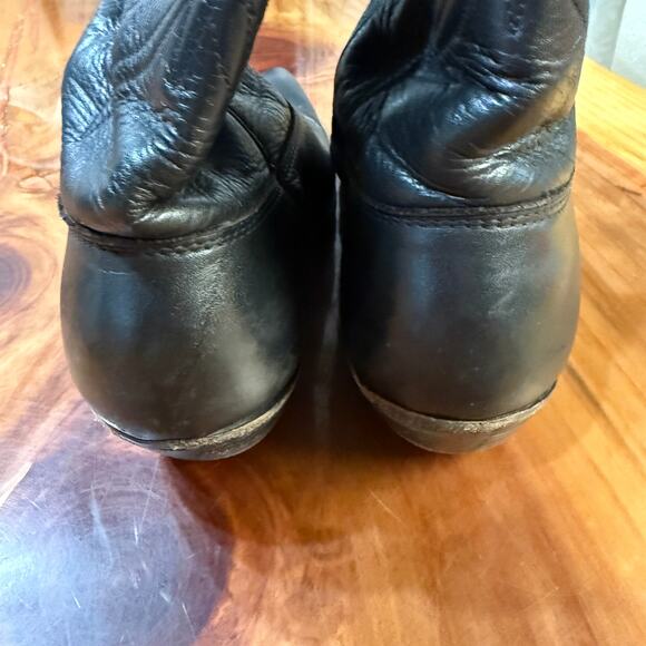 Stewart Leather Boots Mens 10 1/2 B Cowboy Western Vintage 1977 - Picture 6 of 10